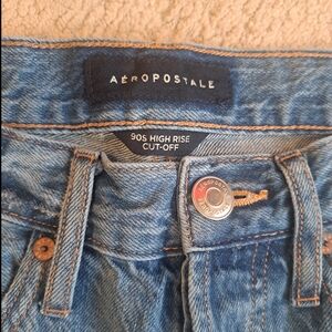 Aeropostale High Rise Denim Shorts